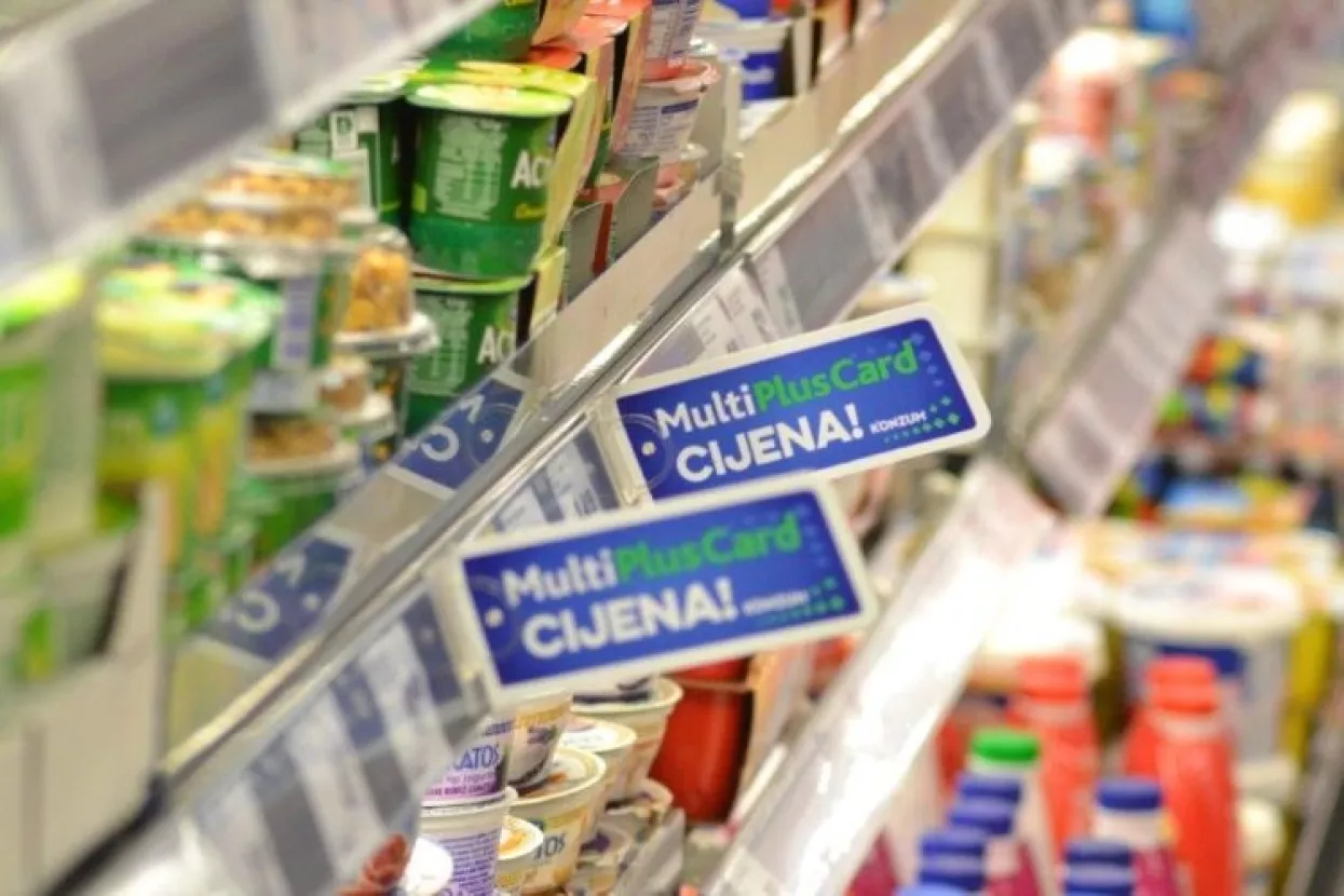 Konzum za korisnike MultiPlusCard kartica uvodi niže cijene za 1.000 premium domaćih i stranih proizvoda