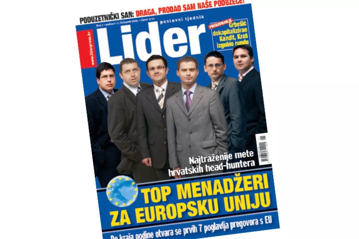 11 godina Lidera - Prvi broj izašao je u tjednu početka pregovora za ulazak u EU
