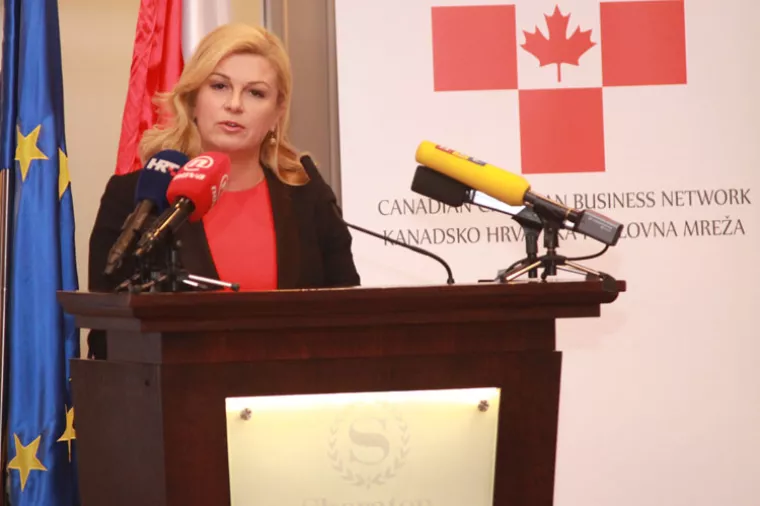 Grabar-Kitarović: Hrvatsko-kanadski odnosi ne smiju ovisiti o CETA-i