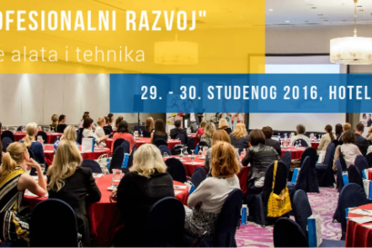 Konferencija Osobni i profesionalni razvoj – alati, metode i tehnike 29. i 30. studenog