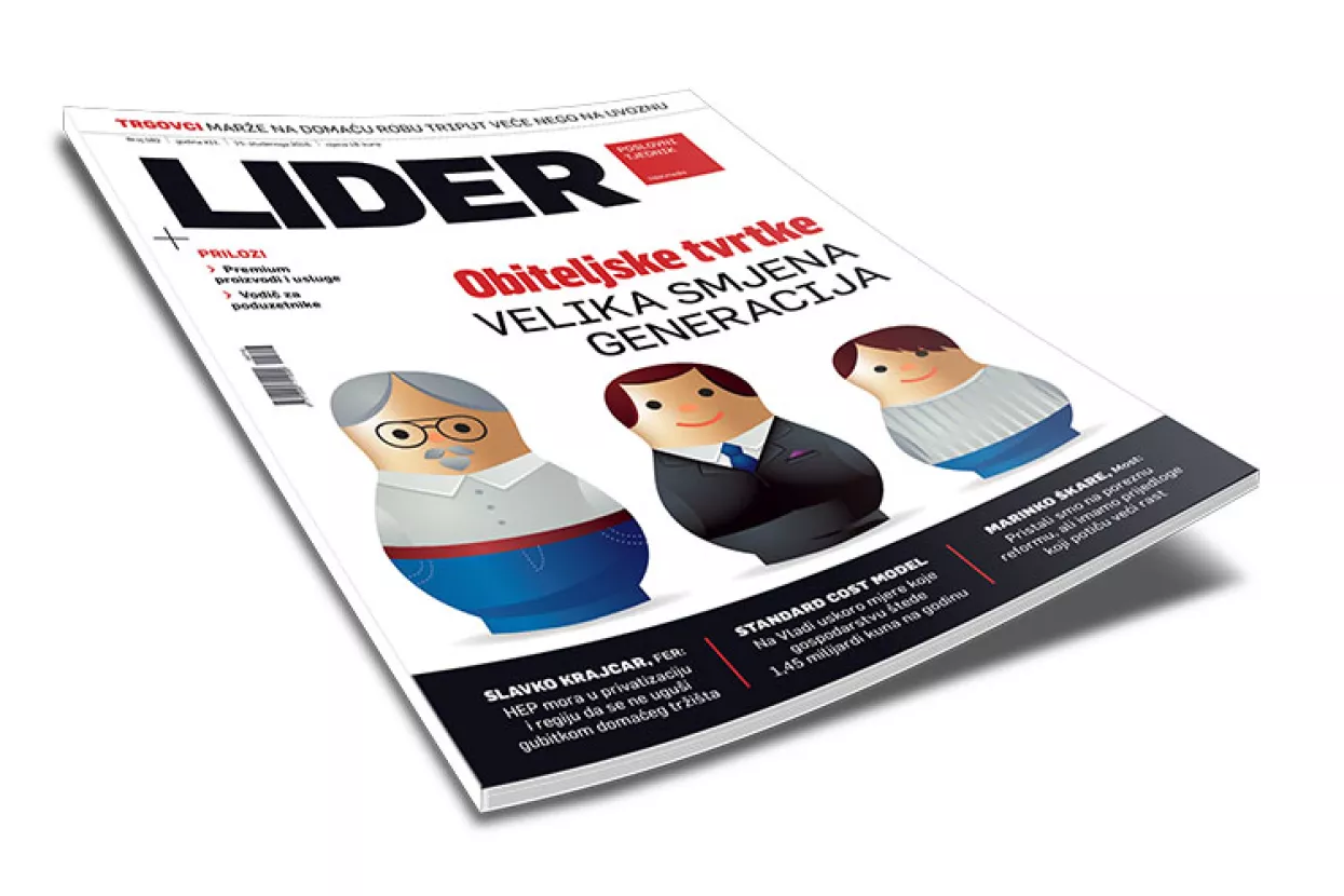 Novi broj Lidera - Obiteljske tvrtke, velika smjena generacija