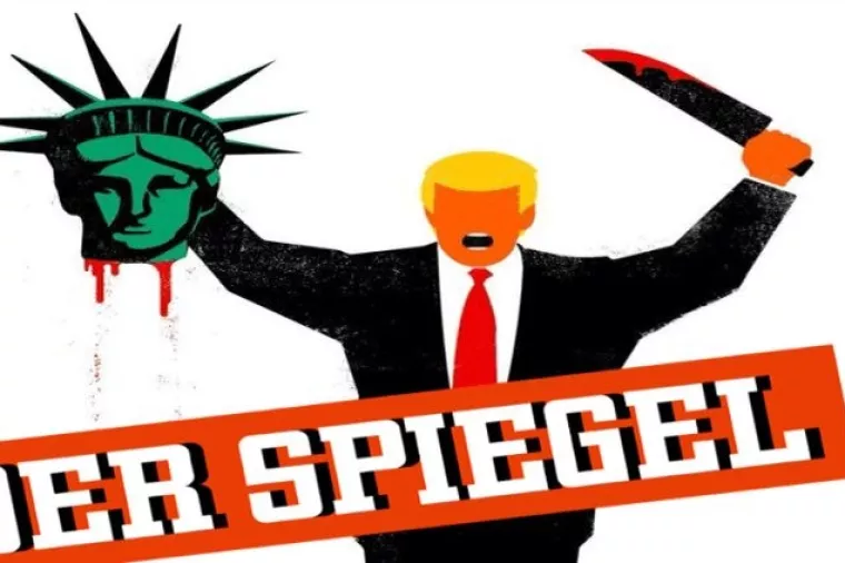 Trump obezglavio Kip slobode na provokativnoj naslovnici njemačkog tjednika