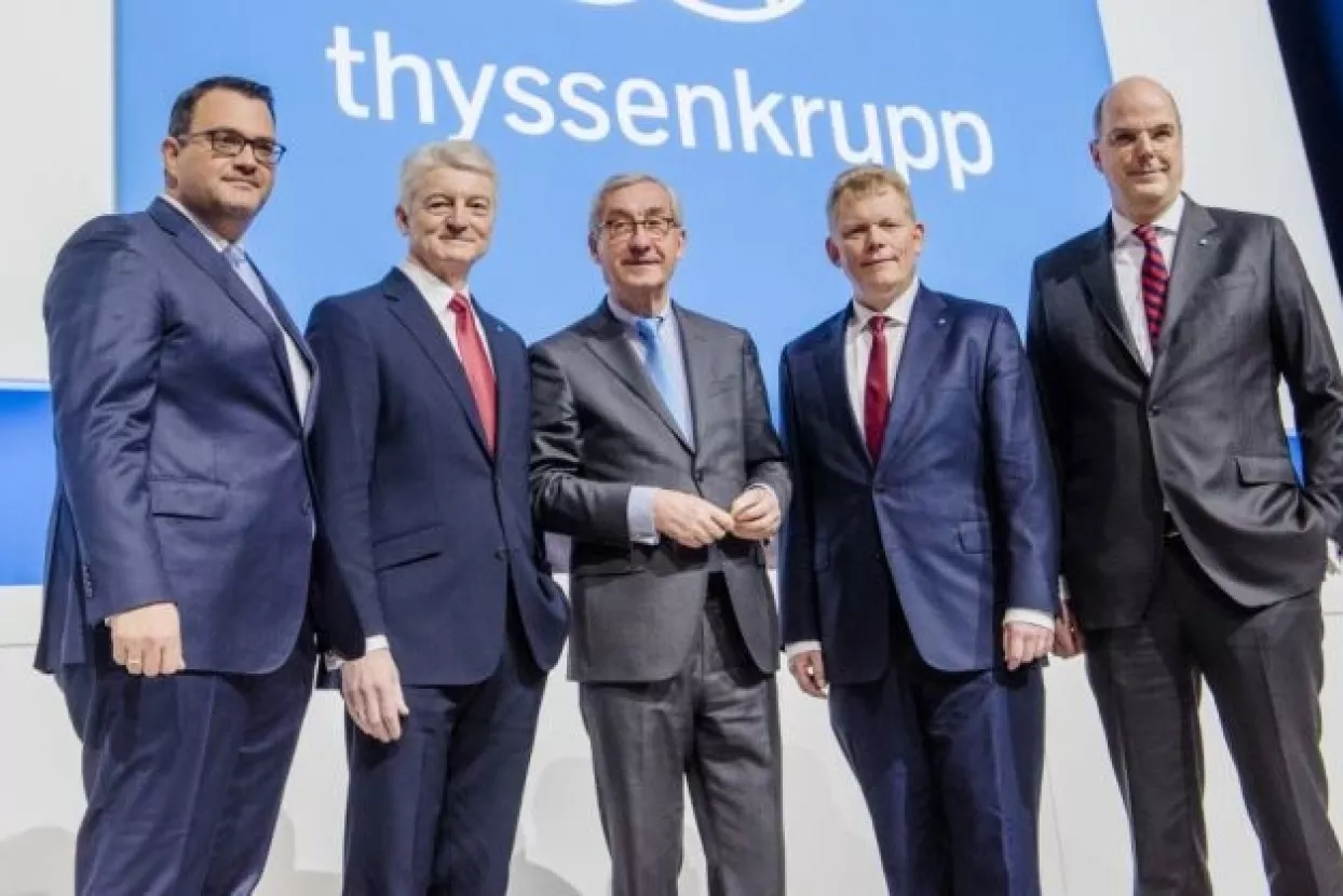 Prihodi ThyssenKruppa 10,1 milijardi eura, prilagođena dobit poskočila 40 posto