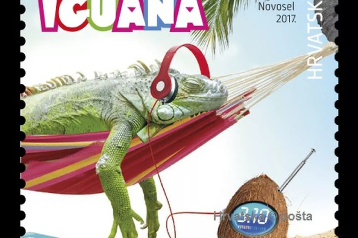 FOTO: Iguana, mošusna kornjača, mliječna zmija i jemenski kameleon na novim markama HP-a