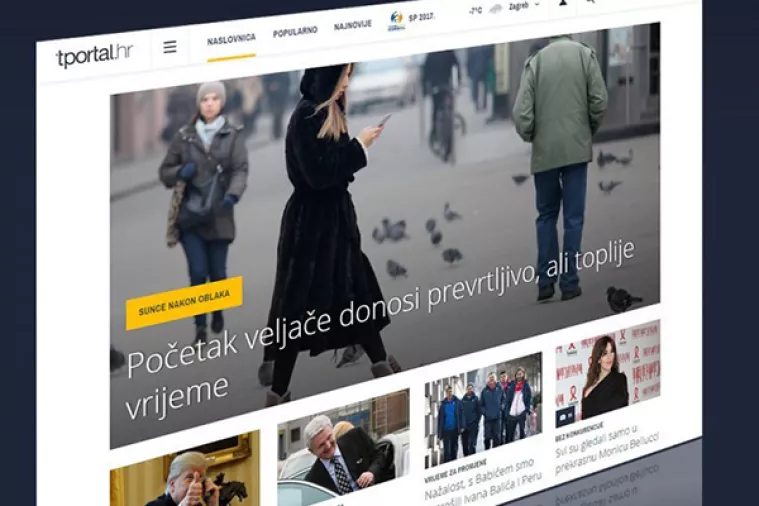 Lansiran redizajnirani tportal