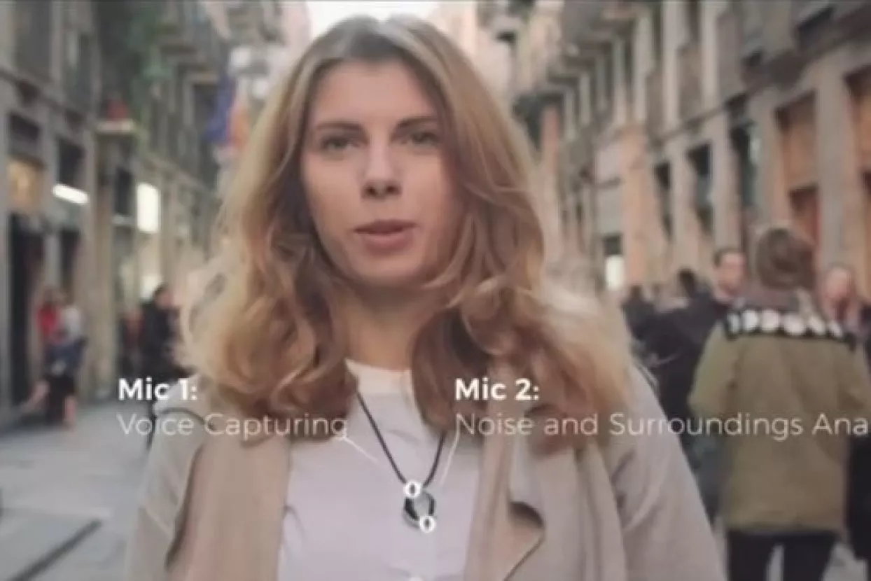 VIDEO: Ukrajinski programeri razvili 'privjesak' za pretvaranje govora u tekst