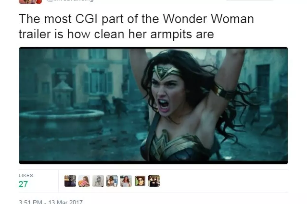 Svjetska raspra o umjetno obrijanim pazusima 'čudesne žene'