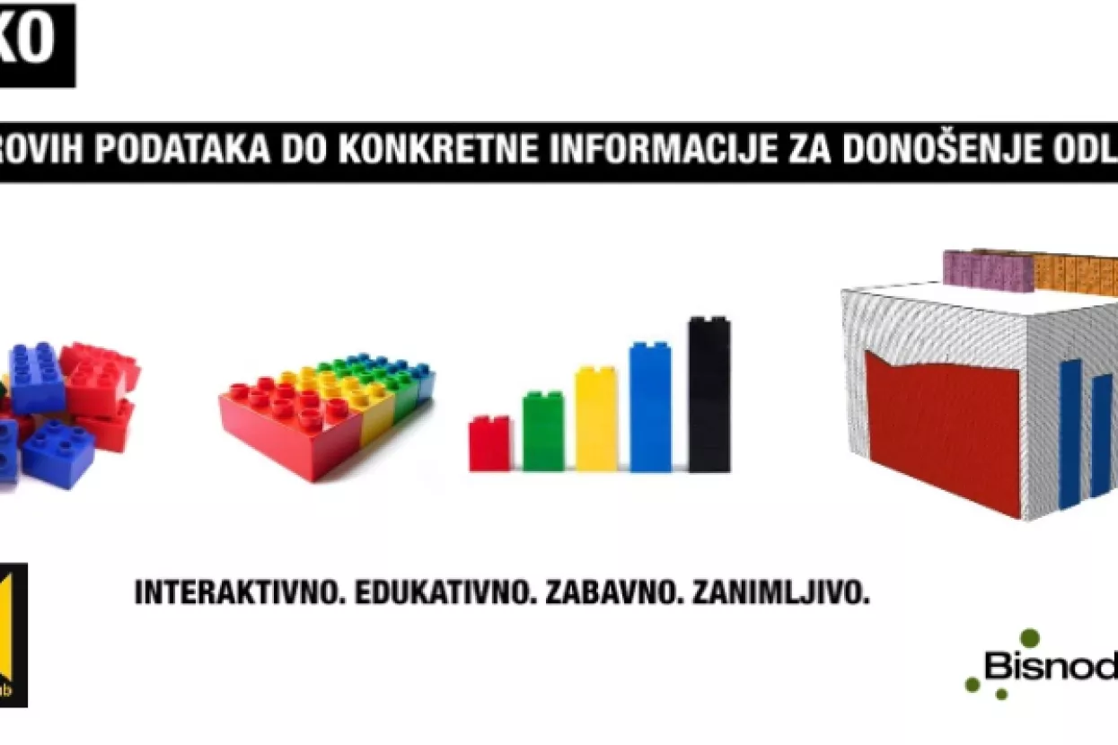 Jeste li spremni za izazov? Pridružite se u izgradnji DataCROnomics skulpture od LEGO kockica