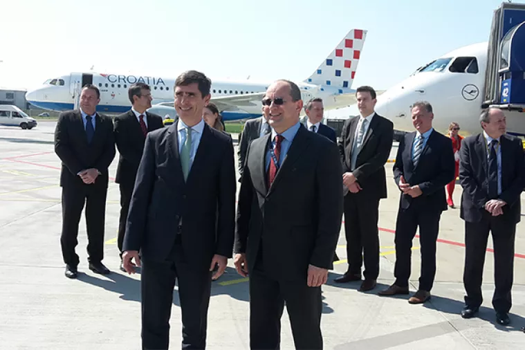 Croatia Airlines proslavila četvrt stoljeća partnerstva s Lufthansom Technik