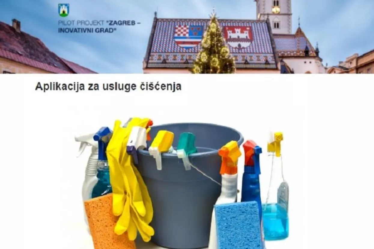 Grad Zagreb pokreće app za usluge čišćenja po uzoru na Uber
