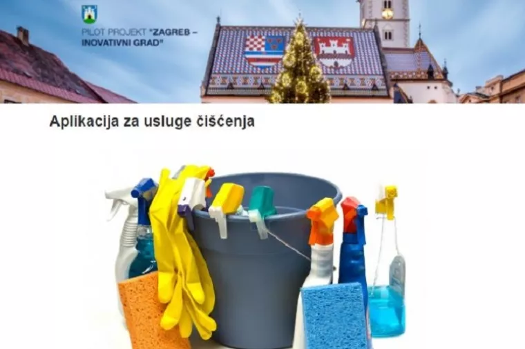 Grad Zagreb pokreće app za usluge čišćenja po uzoru na Uber