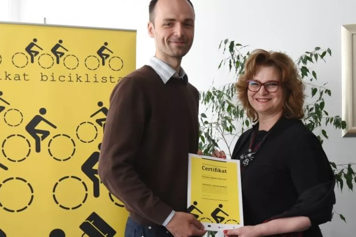 Ericsson Nikola Tesla prva hrvatska kompanija 'Prijatelj bicikliranja'