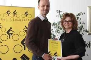 Ericsson Nikola Tesla prva hrvatska kompanija 'Prijatelj bicikliranja'