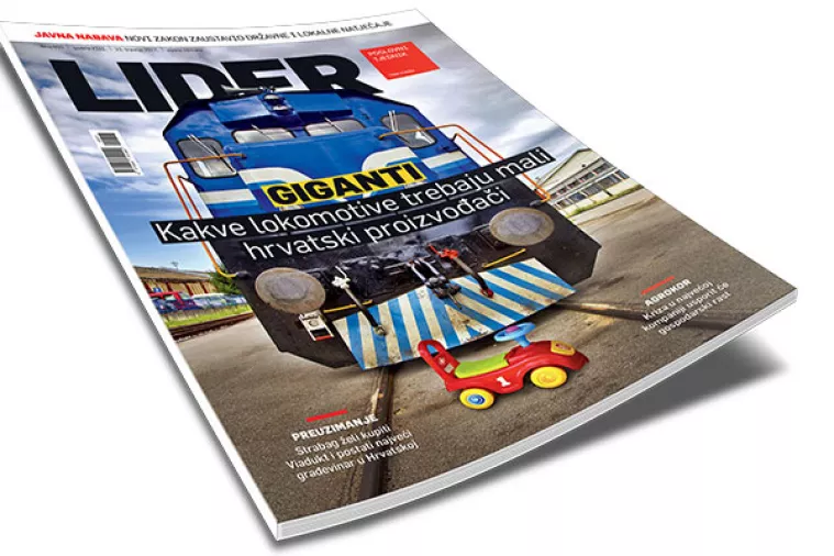 Novi broj Lidera: Giganti - Kakve lokomotive trebaju mali hrvatski proizvođači