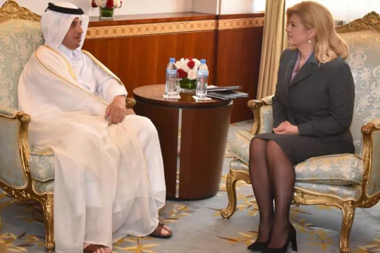 Predsjednica: Katar zainteresiran za LNG, no očekuje konkretne poteze Zagreba