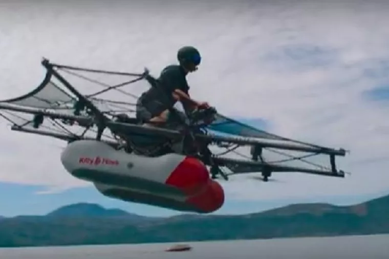 VIDEO: Leteći automobil Kitty Hawk u prodaji već iduće godine