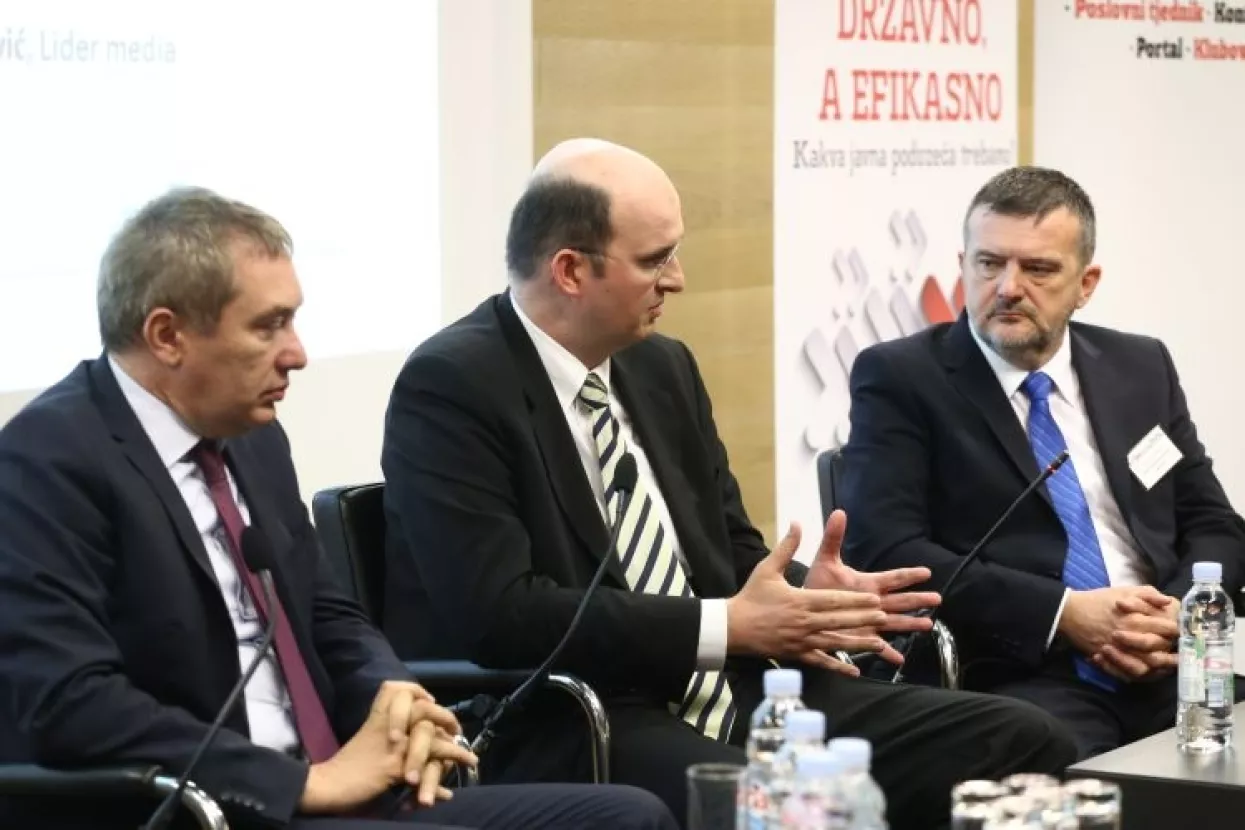 FOTO: Panel o privatizaciji državnih poduzeća - 'Ništa nije sveto' osim Šuma i Voda