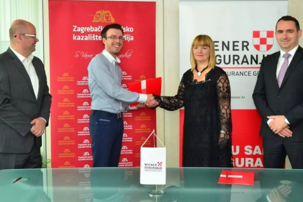 Wiener osiguranje i kazali&scaron;te Komedija nastavljaju suradnju