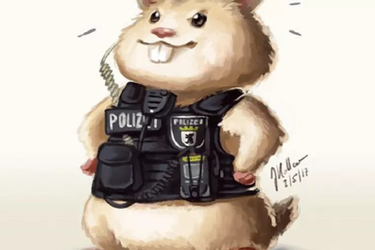 Upoznajte prvog pravog policijskog - hrčka!