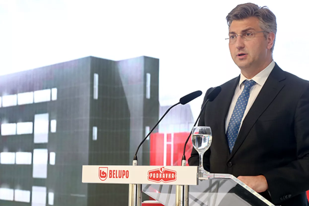 FOTO: Plenković otvorio Belupove tvornice budućnosti, 'perjanice' hrvatskog gospodarstva