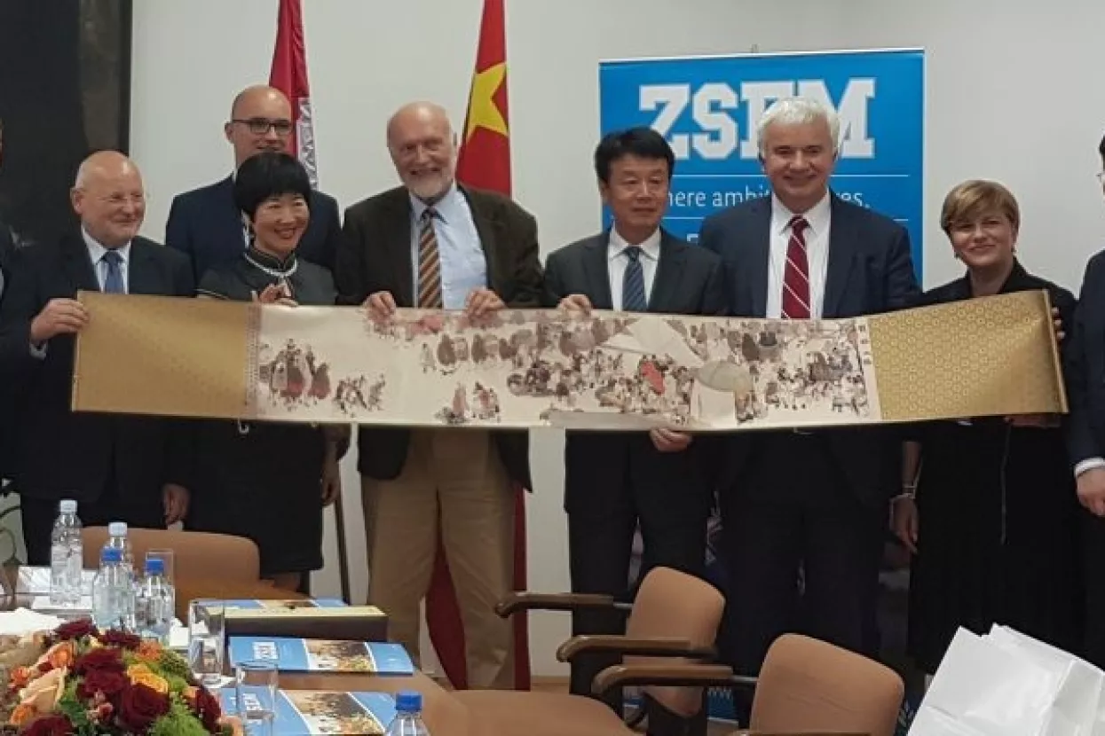 Kineska delegacija posjetila Zagrebačku školu ekonomije i managementa