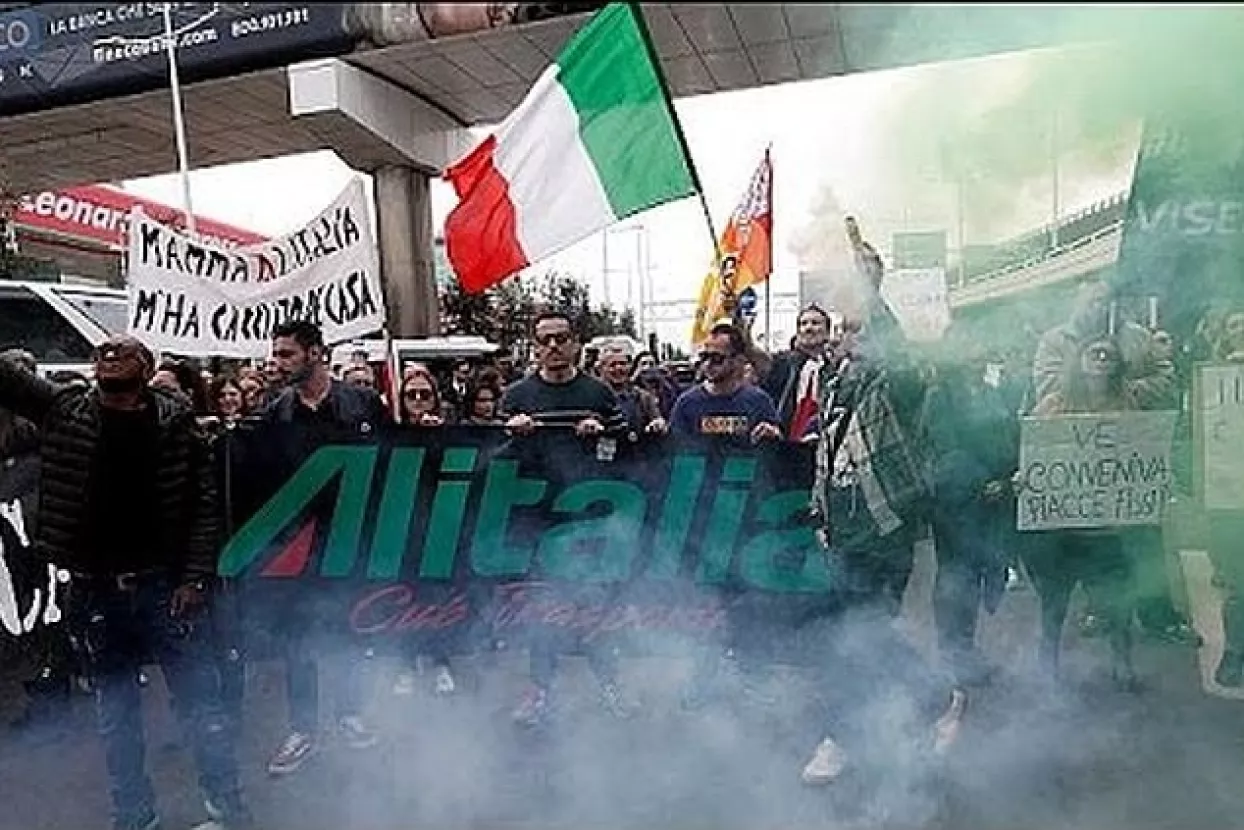 Alitalia pogođena štrajkom uslijed priprema za otpuštanje 1358 ljudi