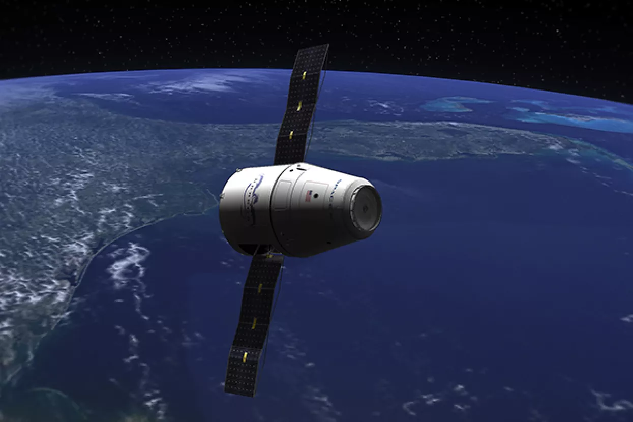 Kapsula Dragon prvi put pristala na ISS s 2,7 tona potrepština i opreme