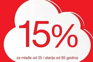 Pogledaj u oblake - uz dodatnih 15% popusta!