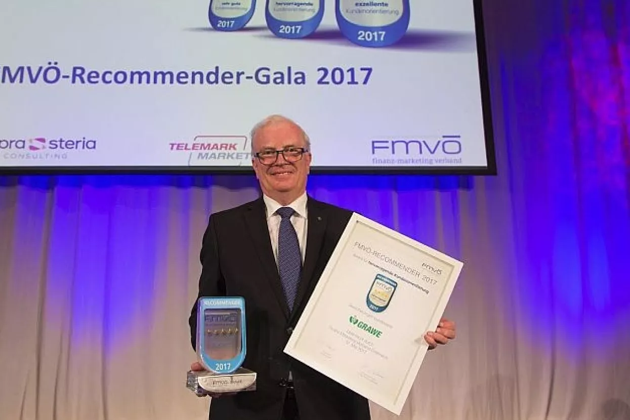 GRAWE-u deseti put 1. nagrada i žig kvalitete za izvrsnu orijentiranost prema korisniku