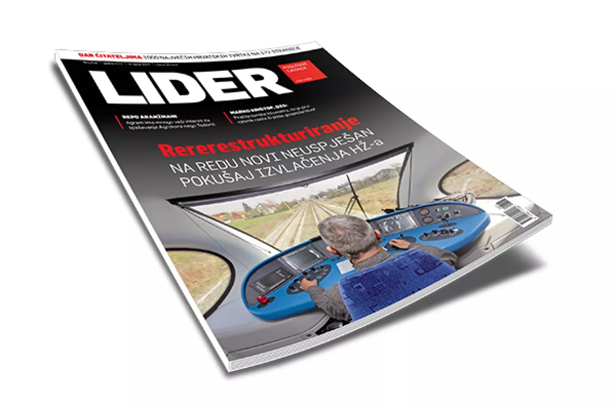 Novi broj Lidera - Rererestrukturiranje: Na redu novi neuspješan pokušaj izvlačenja HŽ-a