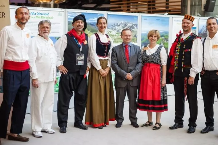 FOTO:  'Via Dinarica' izložba hrvatskih planina u Europskom parlamentu
