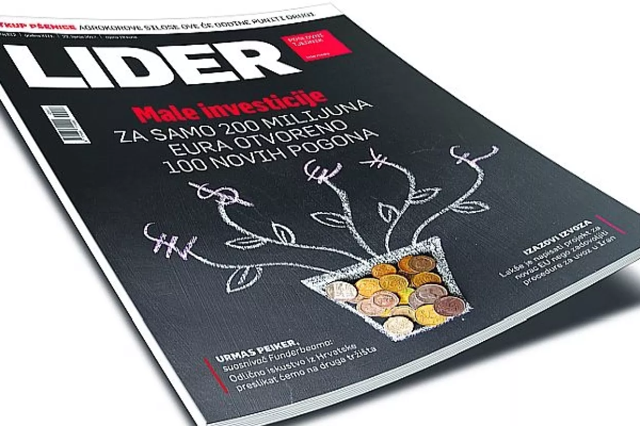Novi broj Lidera: Male investicije - za samo 200 milijuna eura otvoreno 100 novih pogona
