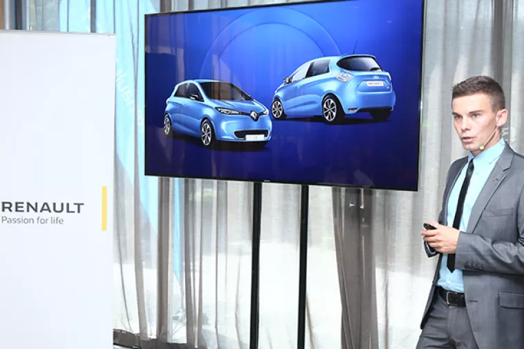 FOTO: Renault predstavio svoja električna vozila - Twizy, ZOE i Kangoo Z.E.