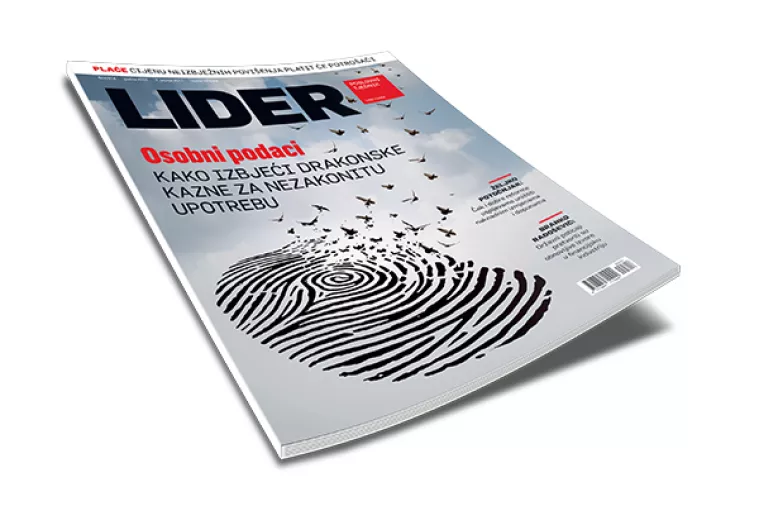 Novi broj Lidera: Osobni podaci - Kako izbjeći drakonske kazne za nezakonitu uporabu