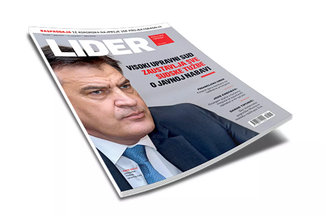 Novi broj Lidera: Visoki upravni sud zaustavlja sve sudske tužbe o javnoj nabavi