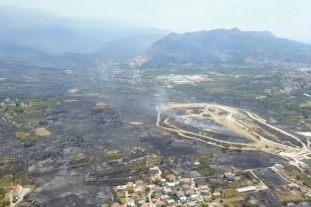 Story Map - interaktivna karta 'Dalmacije u plamenu'