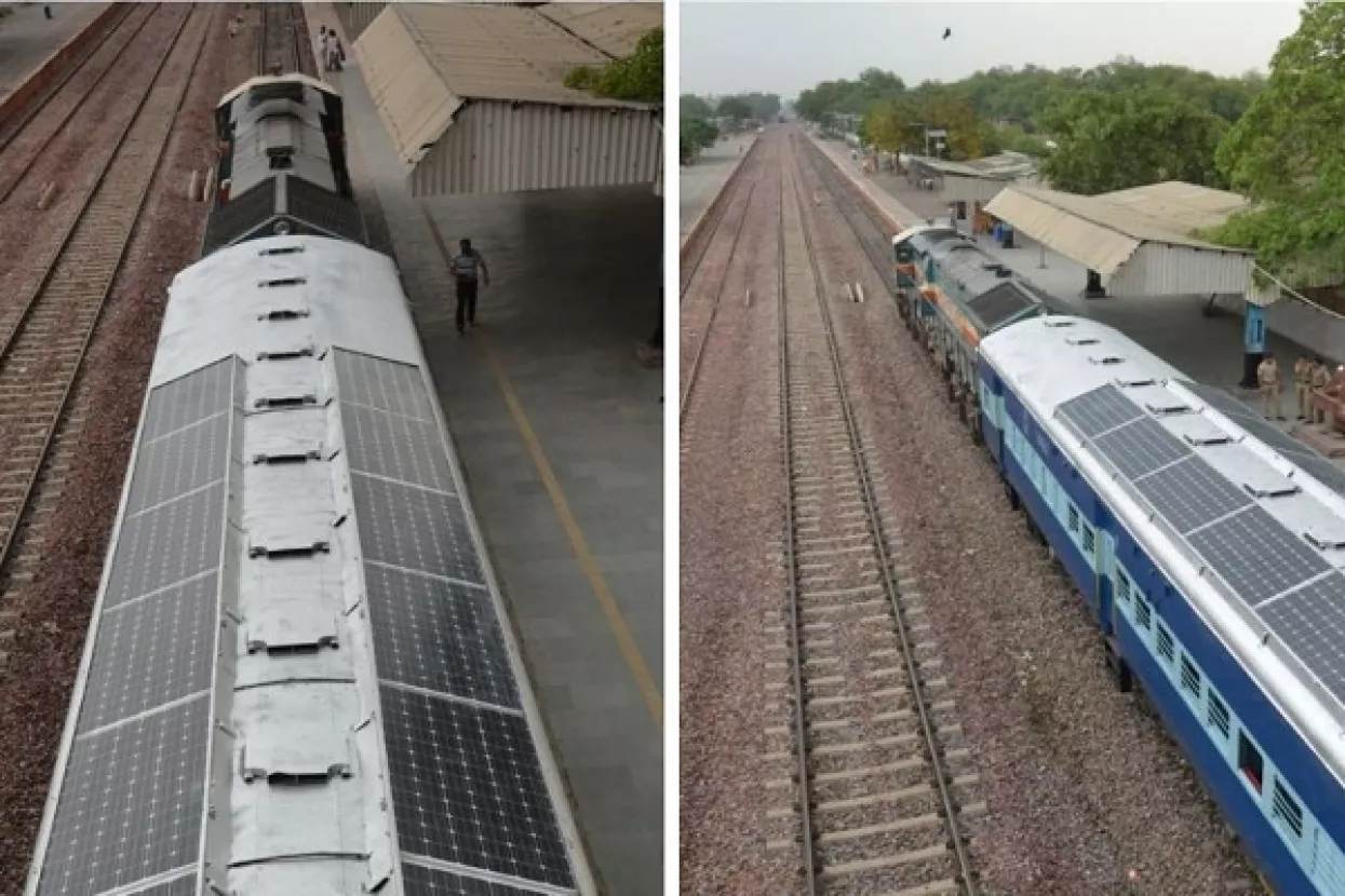 Indija razvija vlakove s vagonima na solarni pogon