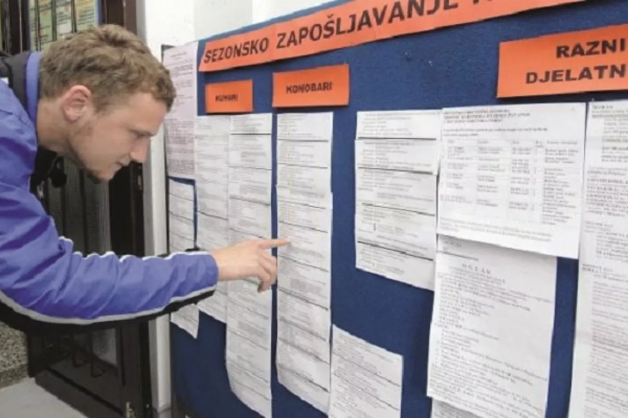 Na valovima turističke sezone zaposlenost porasla četvrti mjesec zaredom, za 1,5 posto