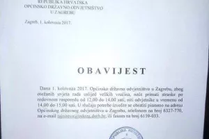 ODO Zagreb odlučio da je 1. kolovoz 'prevruć za primanje stranaka'