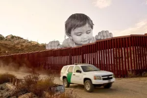 Umjetnost bez granica: Meksički bebač zavirio preko 'Trumpova zida'