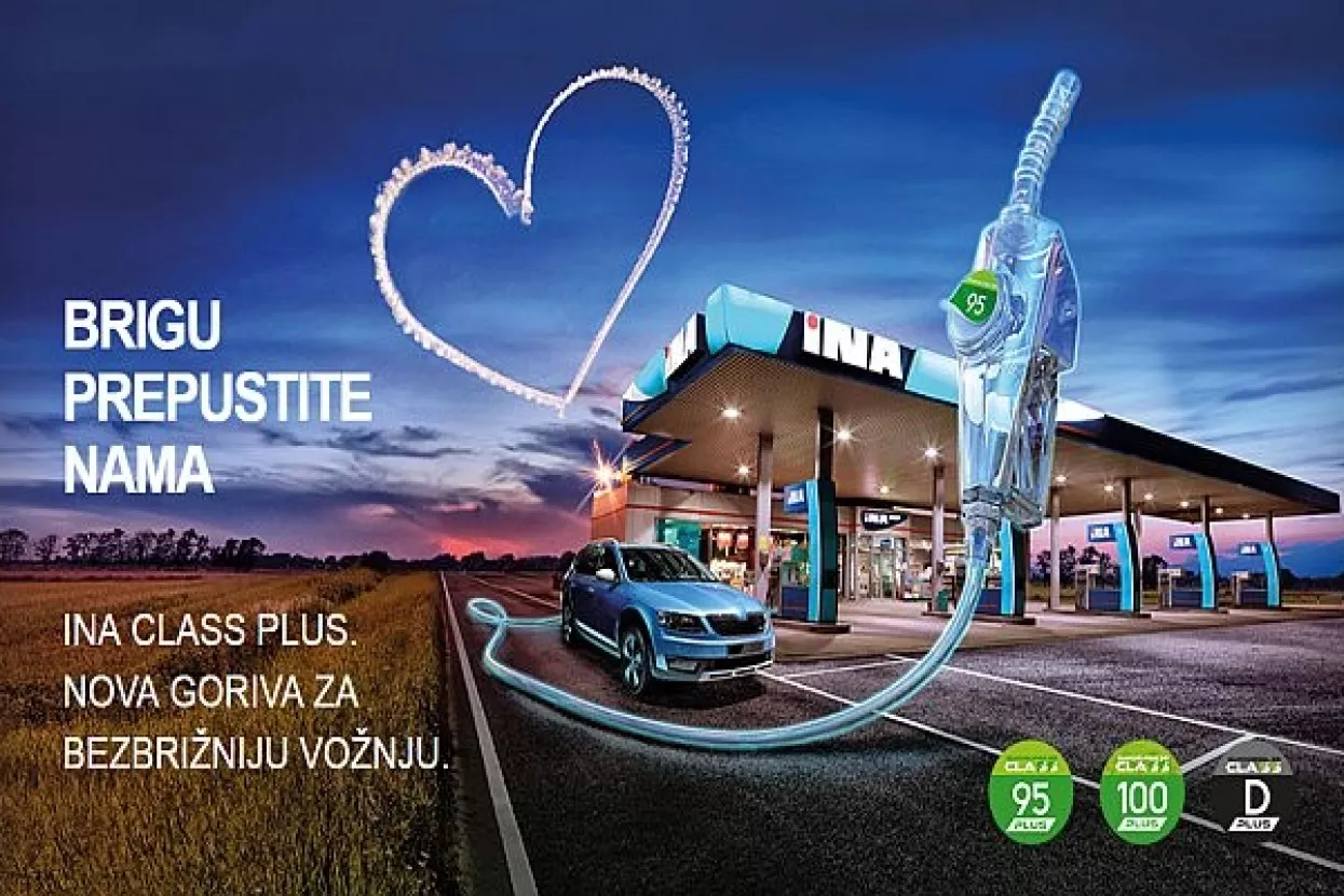 INA Class Plus - Nova goriva za bezbrižniju vožnju