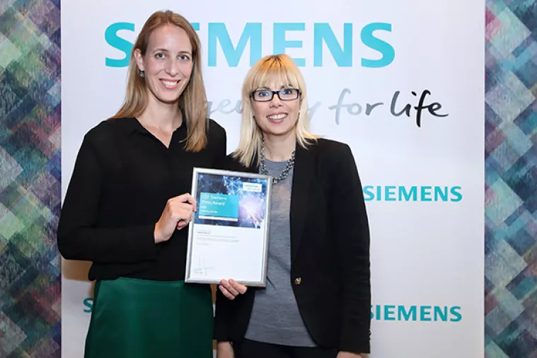 Matilda Bačelić pobjednica prve faze natjecanja Siemens CEE Press Award 2017