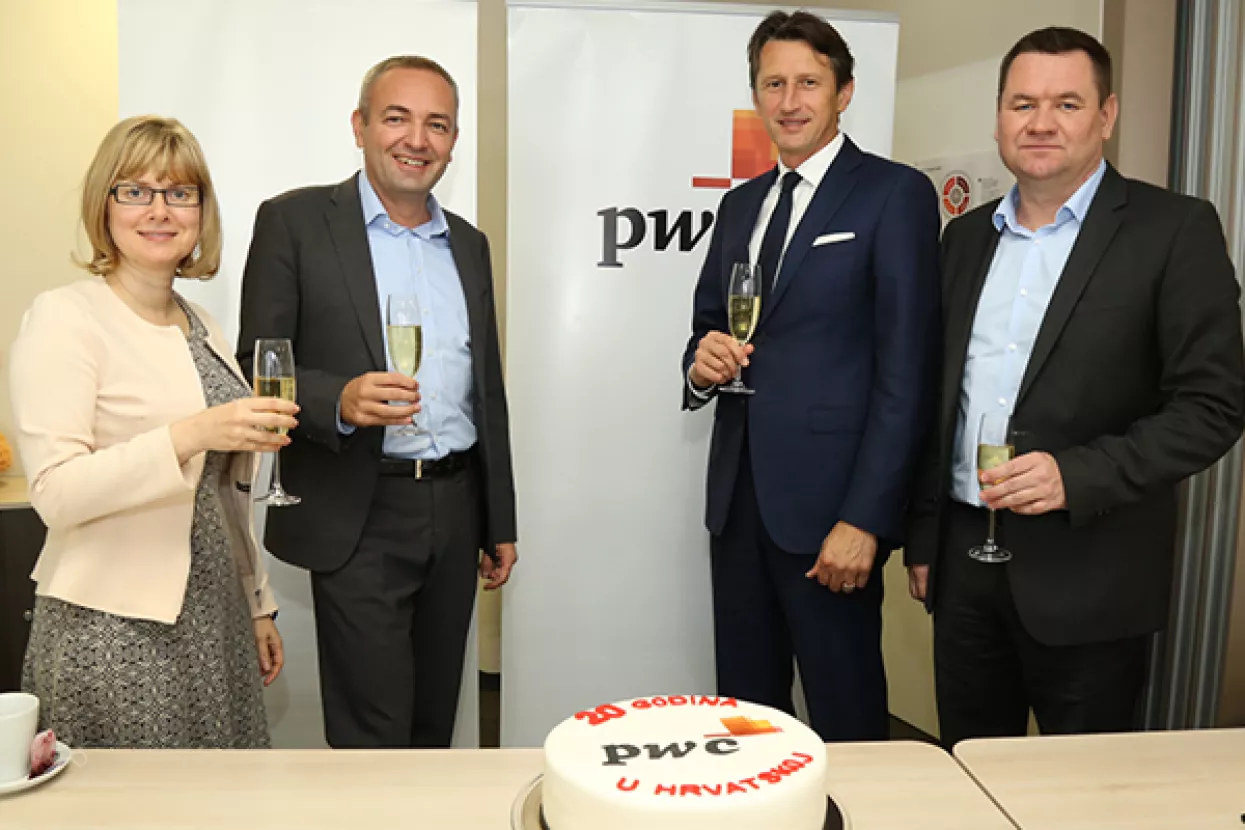 PwC obilježio 20. godišnjicu rada u Hrvatskoj