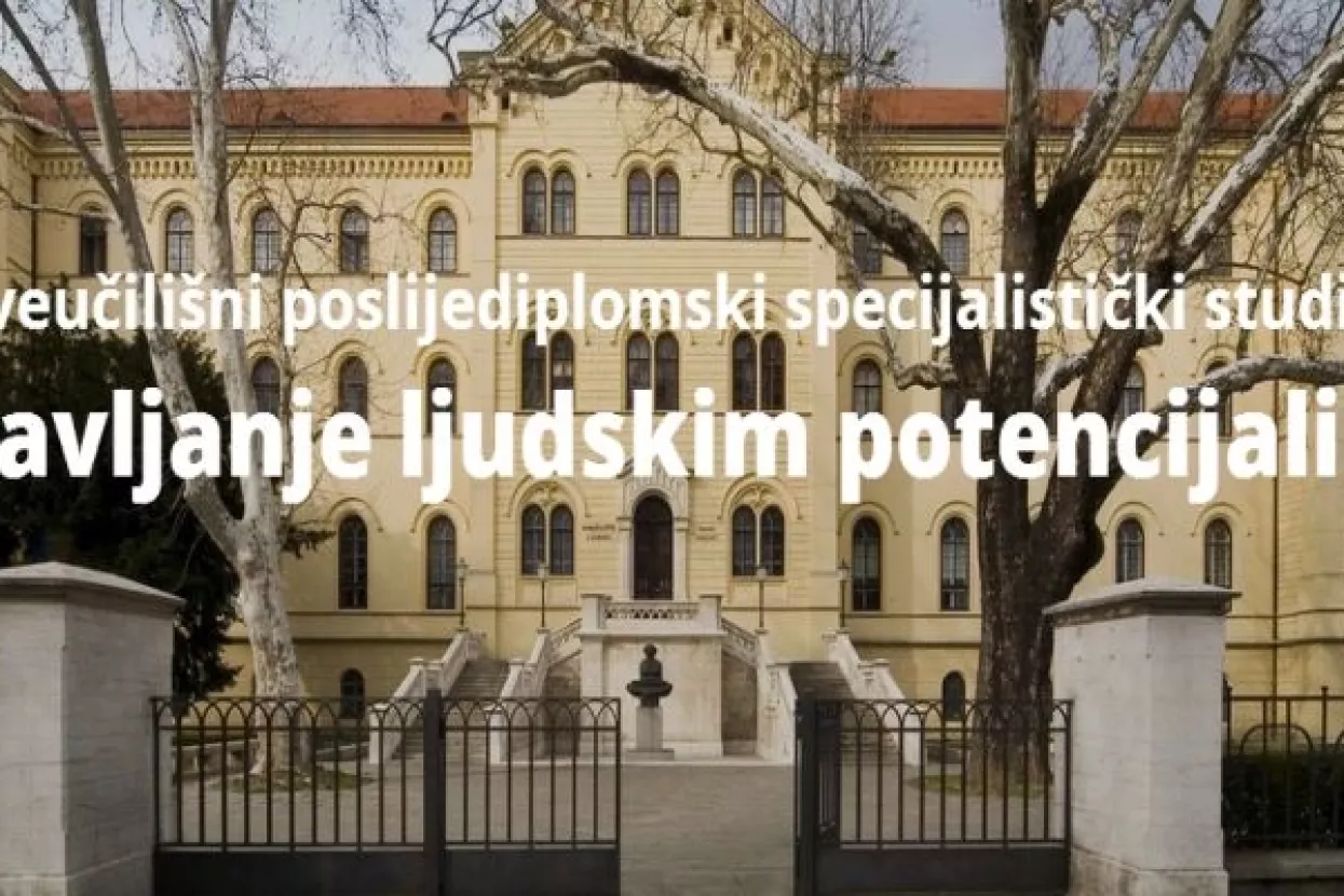 Sveučilišni poslijediplomski specijalistički studij Upravljanje ljudskim potencijalima