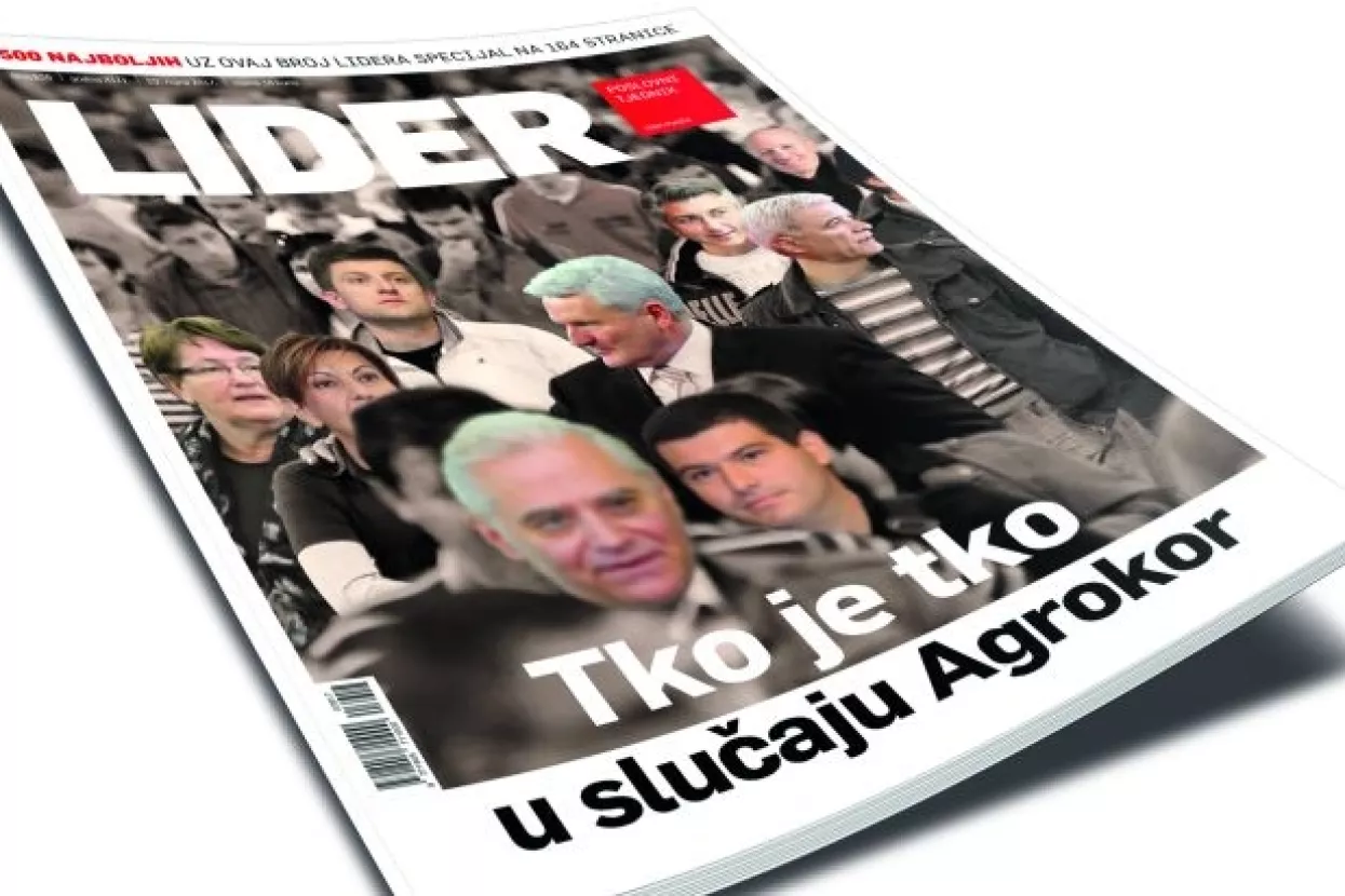 Novi broj Lidera: Tko je tko u slučaju Agrokor
