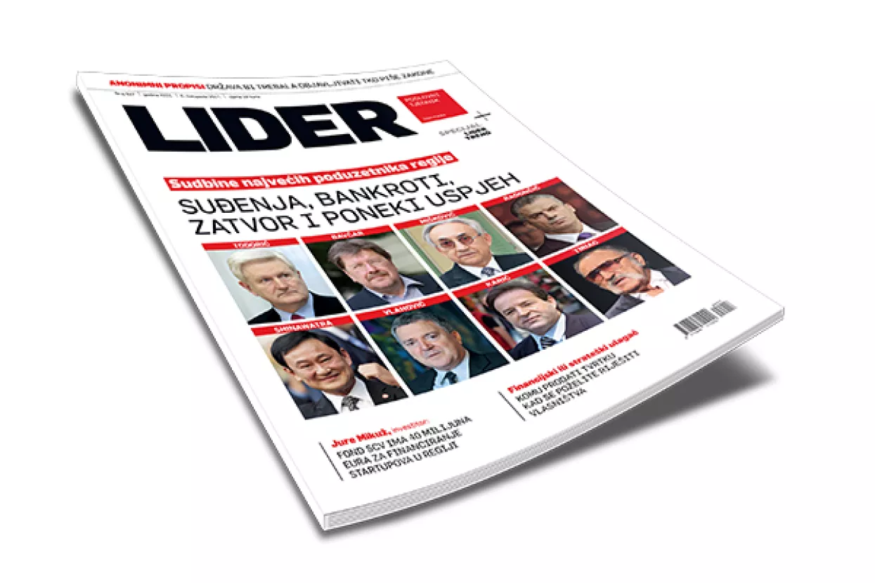 Novi broj Lidera: Sudbine najvećih poduzetnika regije - suđenja, bankroti, zatvor i poneki uspjeh