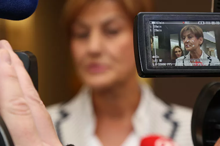 Pregledom e-pošte Martine Dalić nisu pronađene 'kasnonoćne prijetnje' Ivici Todoriću