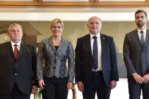 Predsjednica upozorila na 'političko uvjetovanje', primila prisegu novoizabranih ustavnih sudaca