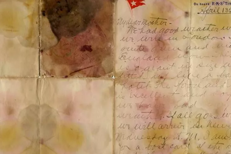 'Jezivo' pismo s Titanica ide na aukciju