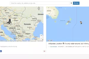 Karta: Put iz Hrvatske kroz središte Zemlje vodi u beskraj južnog Pacifika